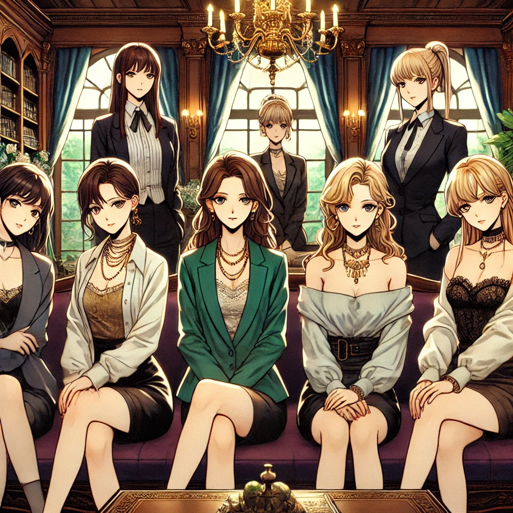 Cover art for lust mansion, a love scenario on AI Dungeon
