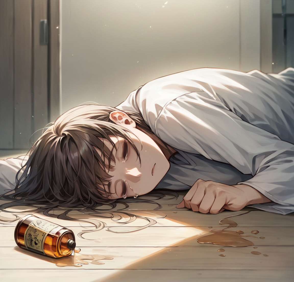 Cover art for tales of self-destruction, a drama scenario on AI Dungeon