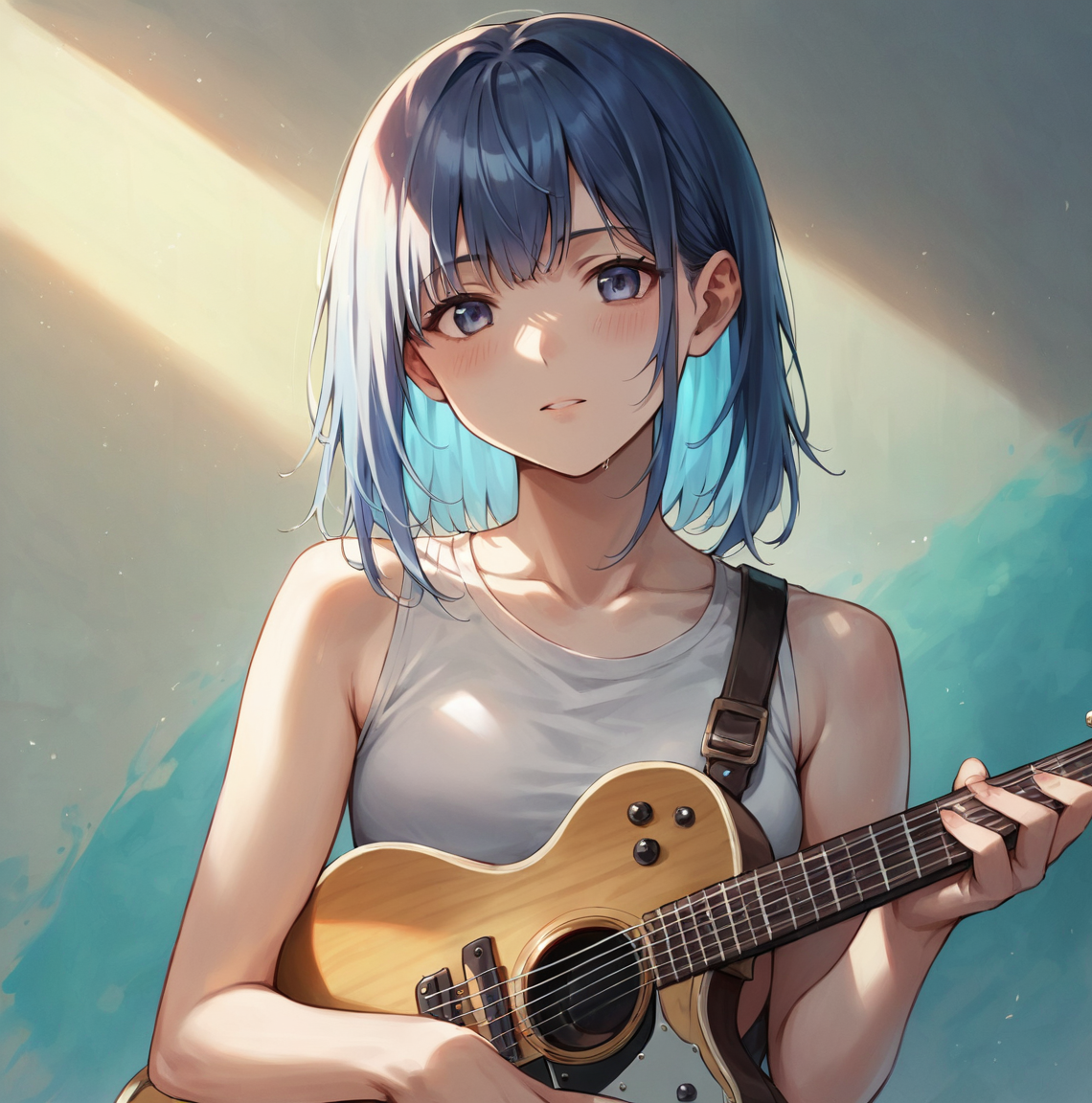 Cover art for like a love song, a slice of life scenario on AI Dungeon
