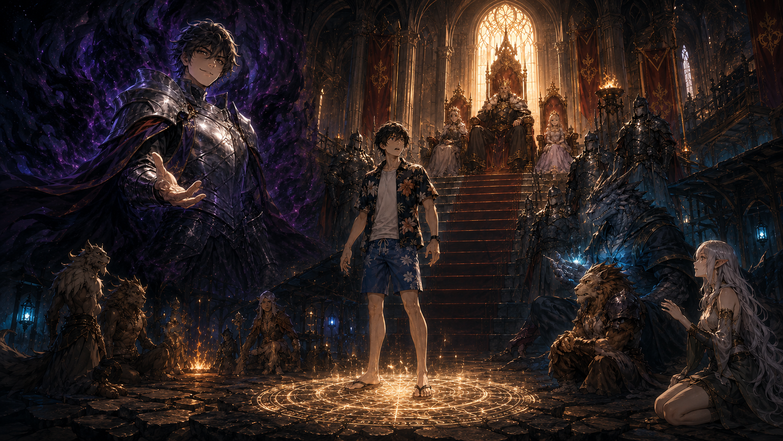 Cover art for The Chosen Hero, a summoned scenario on AI Dungeon