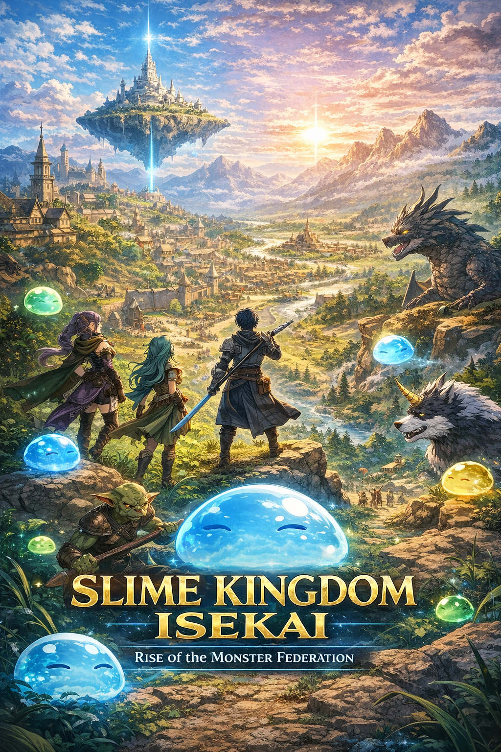 Cover art for World Of Tensura, an anime world on Voyage