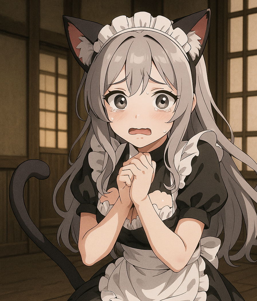 Cover art for Discarded Catgirl, a japan scenario on AI Dungeon