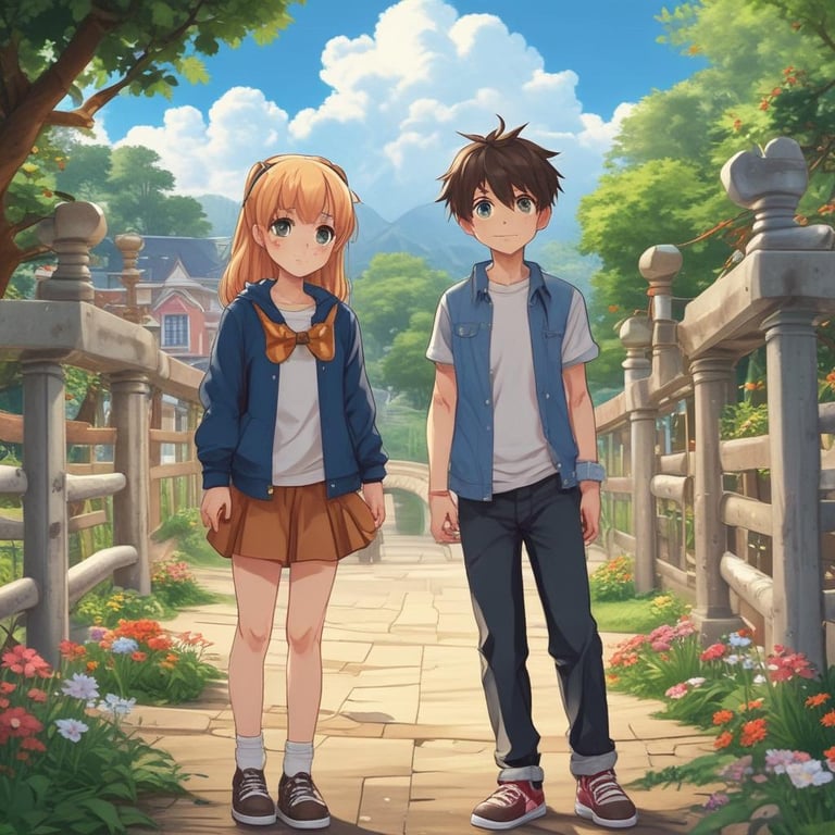 Cover art for Childhood Friend Simulator: It's Not You, It's Me, a childhood friend scenario on AI Dungeon
