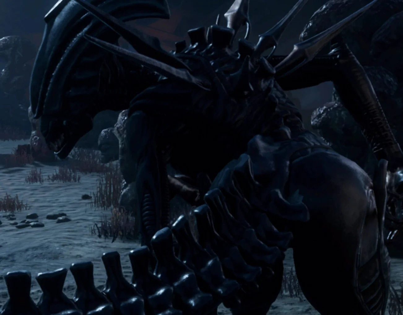 Cover art for XENOMORPH QUEEN, an alien scenario on AI Dungeon