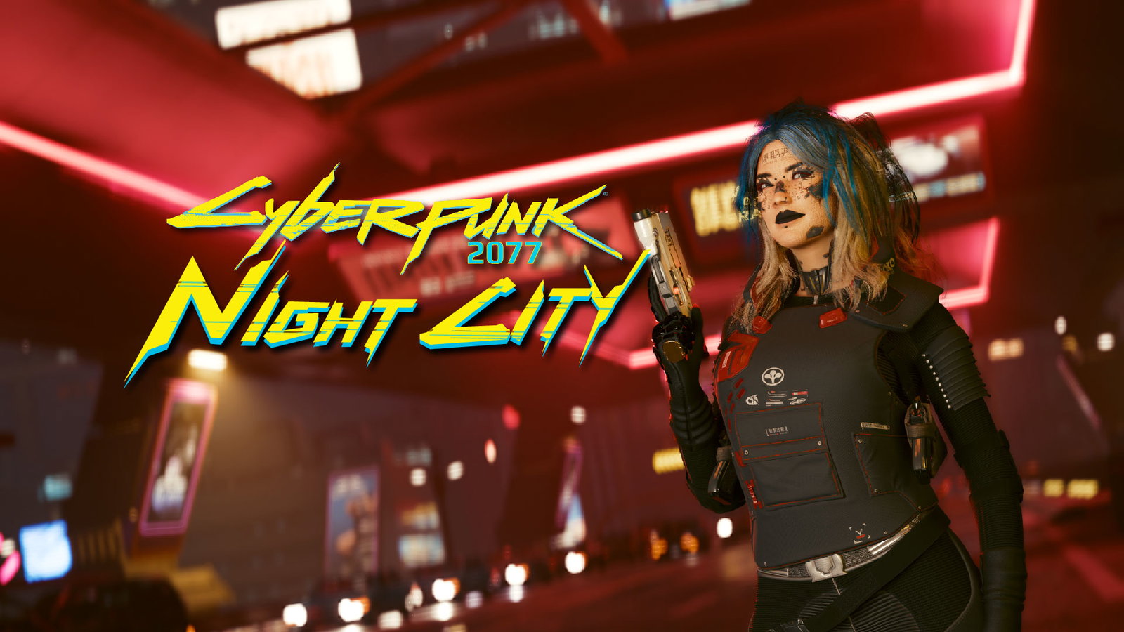 Cover art for NIGHT CITY - Cyberpunk 2077 v0.3, a cyberpunk scenario on AI Dungeon