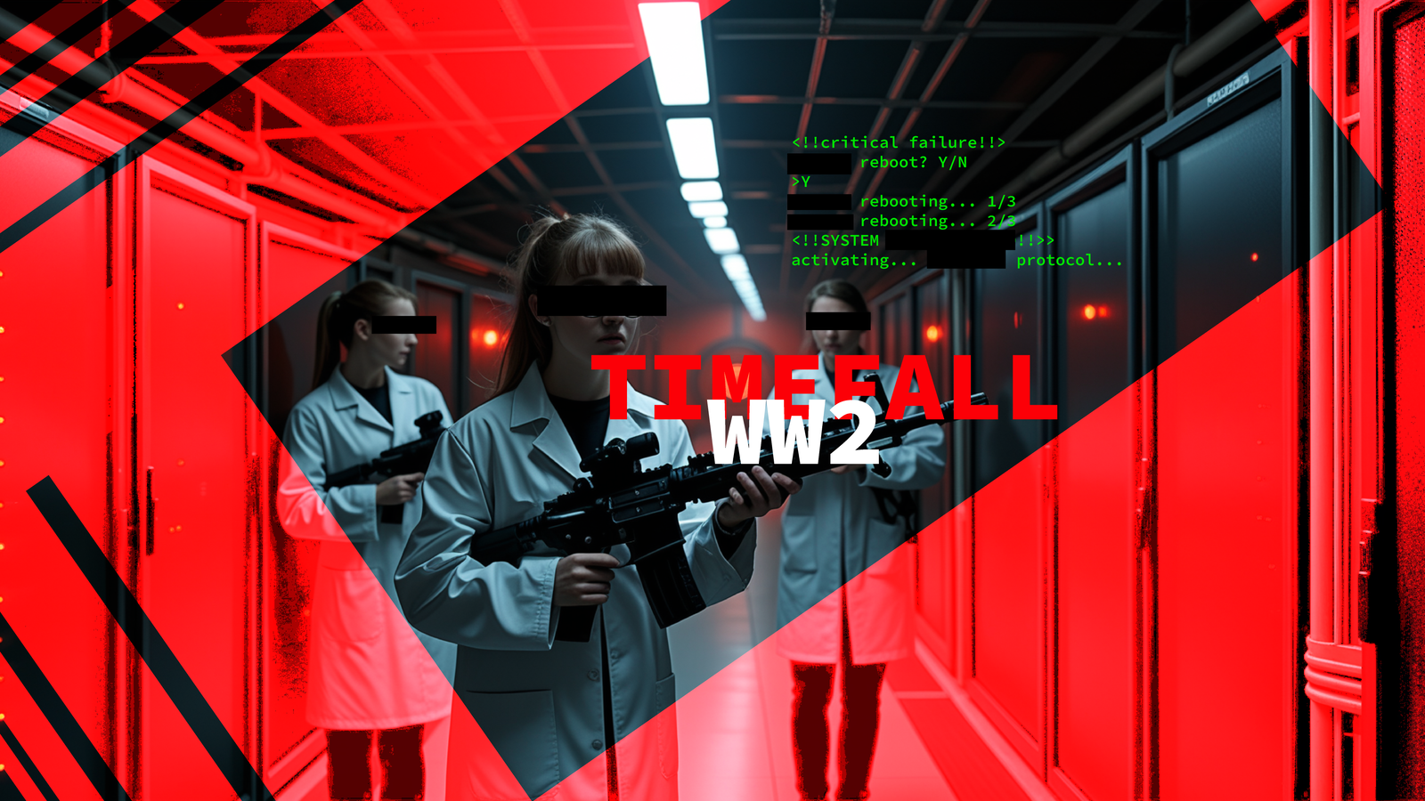 Cover art for (ðŸŽ) Timefall WW2, a time travel scenario on AI Dungeon