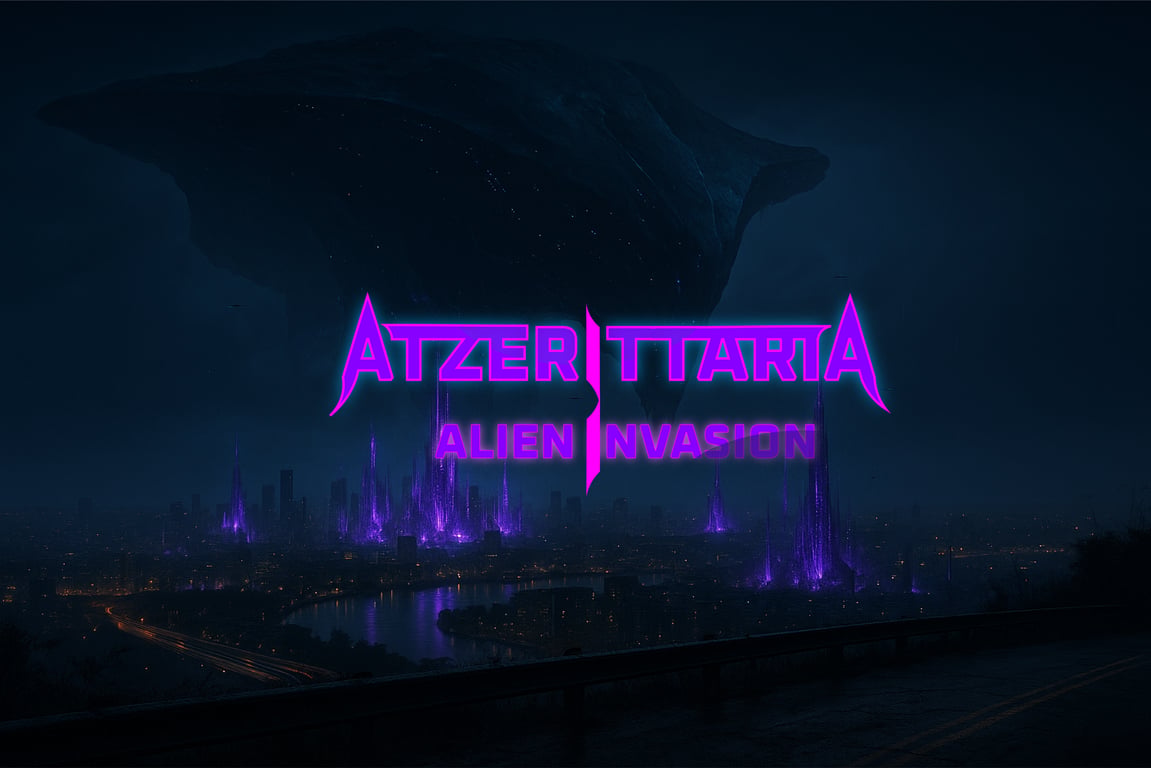 Cover art for Atzerittaria - Alien Invasion, a scifi scenario on AI Dungeon