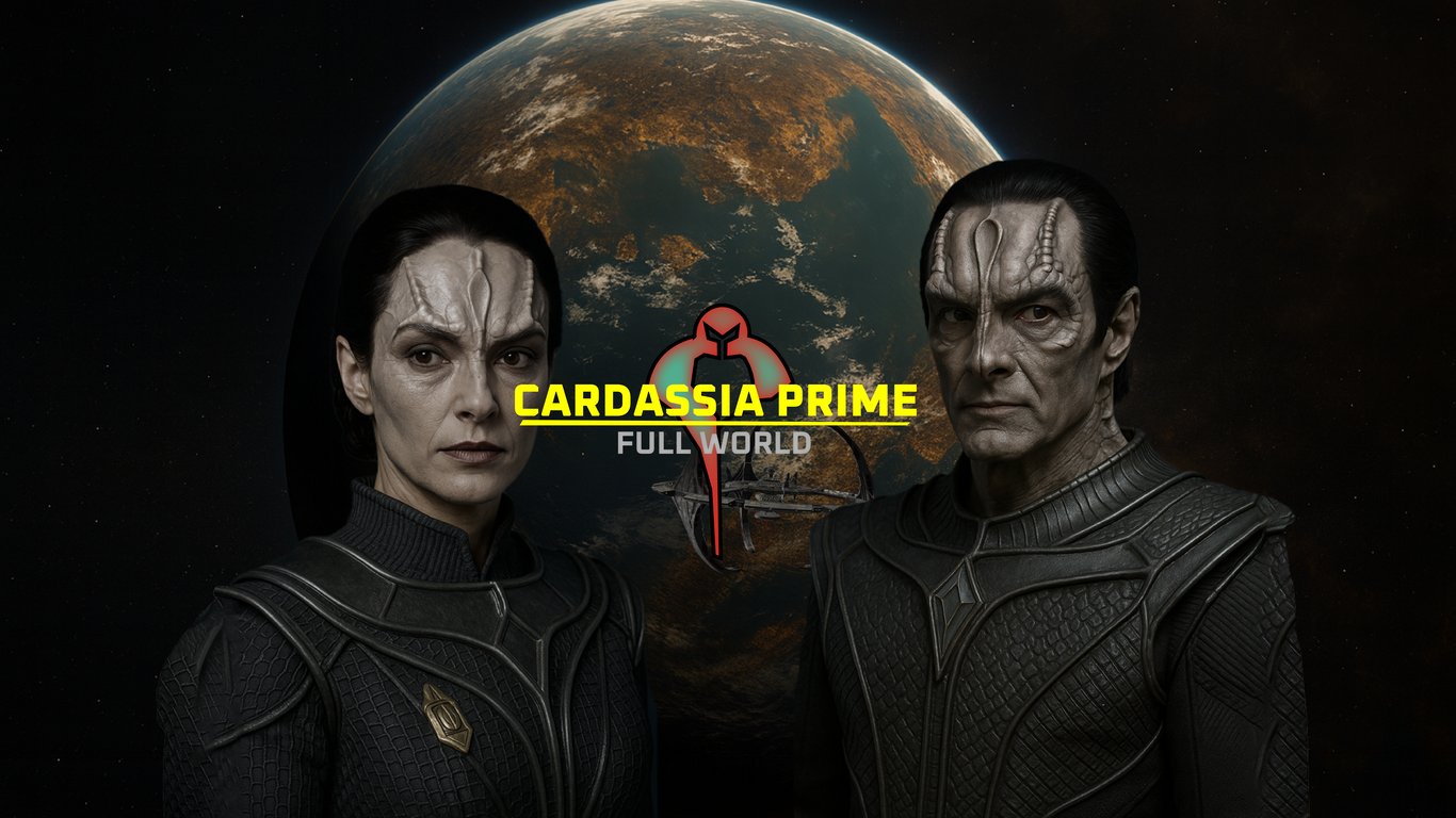 Cover art for CARDASSIA PRIME - Full World, a scifi scenario on AI Dungeon