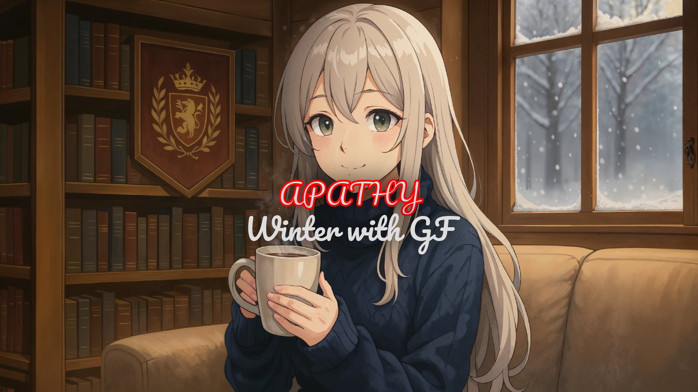 Cover art for Apathy / Winter with GF , a romance scenario on AI Dungeon