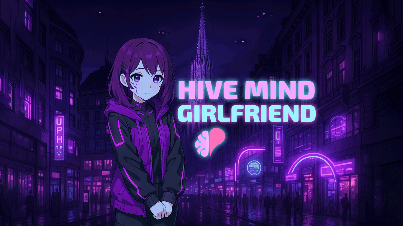 Cover art for (ðŸŽ) Hive Mind Girlfriend, a romance scenario on AI Dungeon
