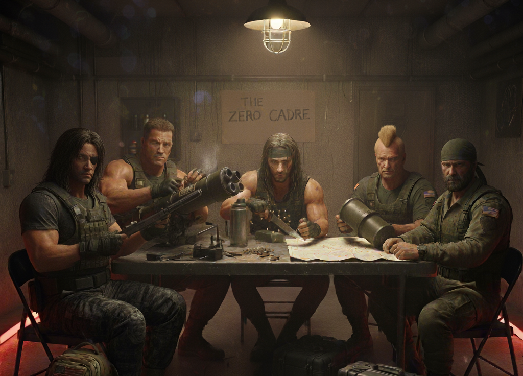 Cover art for The Zero Cadre on AI Dungeon
