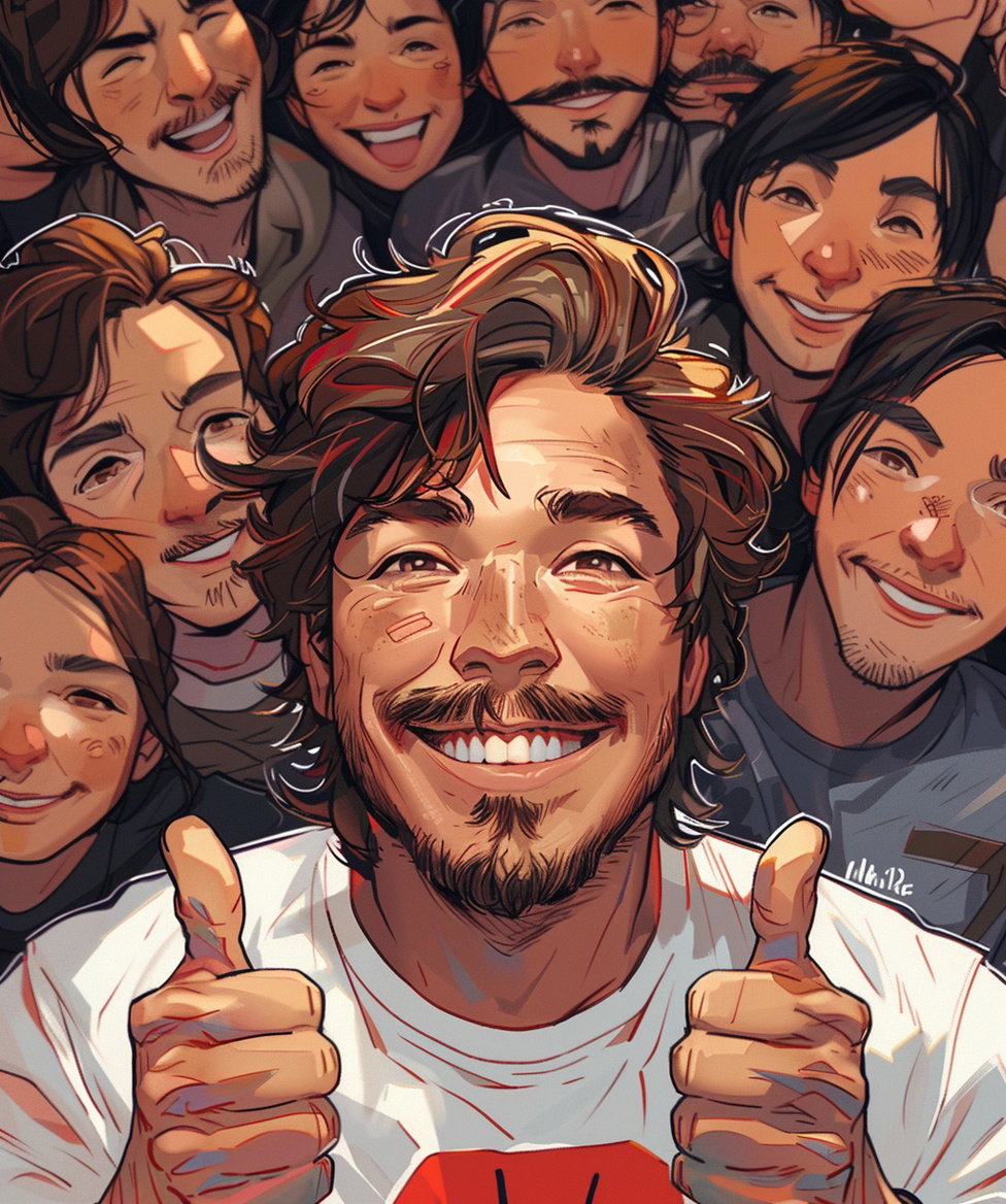 Cover art for I'm Mr. Beast!, a slice of life scenario on AI Dungeon
