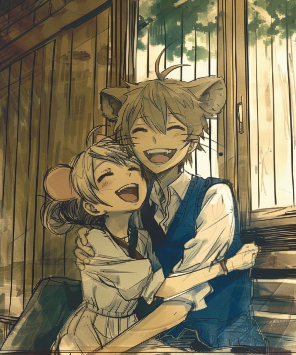 Cover art for Tommie and Jerry, a love scenario on AI Dungeon
