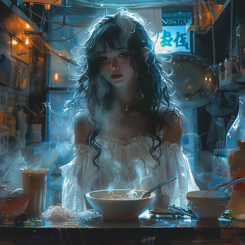 Cover art for Yokai Ramen Shop, a food scenario on AI Dungeon
