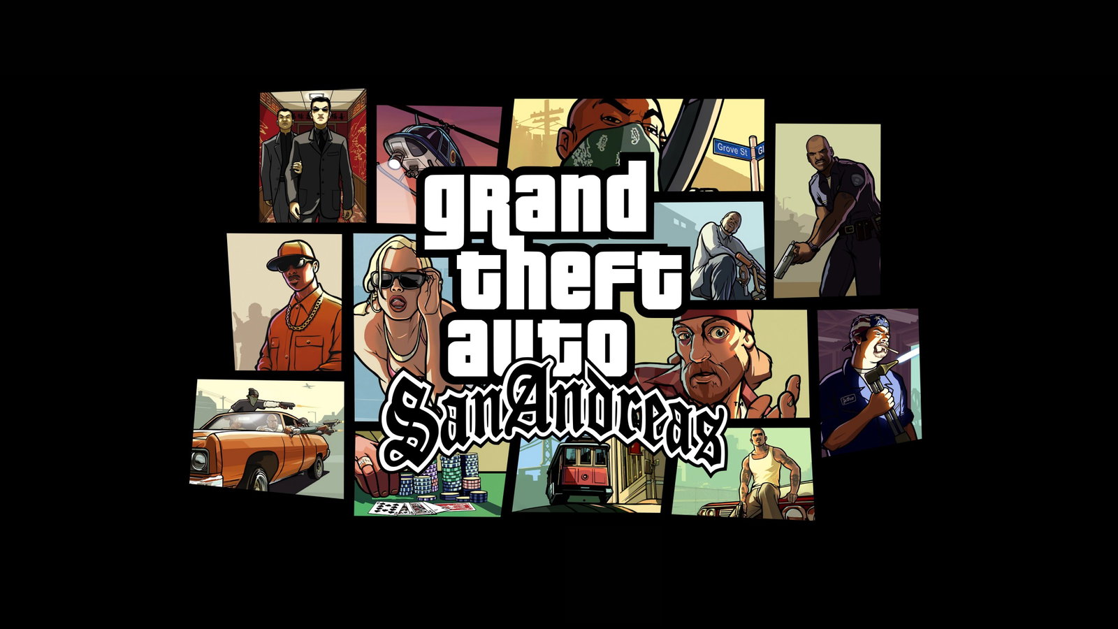 Cover art for Grand Theft-Auto:San Andreas, a gta scenario on AI Dungeon