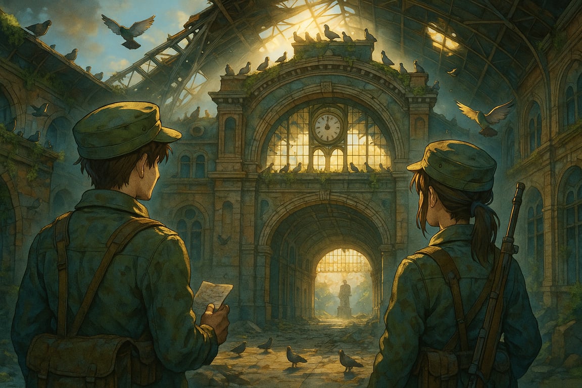 Cover art for Letting the new sunshine wash over your face on AI Dungeon