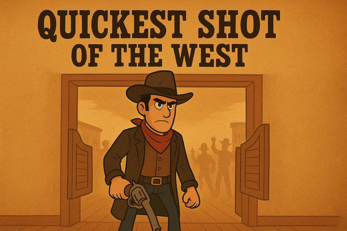 Cover art for Quickest shot of the West, a western scenario on AI Dungeon