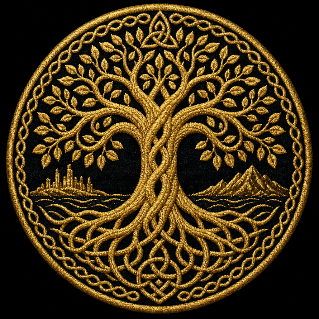 Cover art for Yggdrasil: Origins, a high fantasy world on Voyage