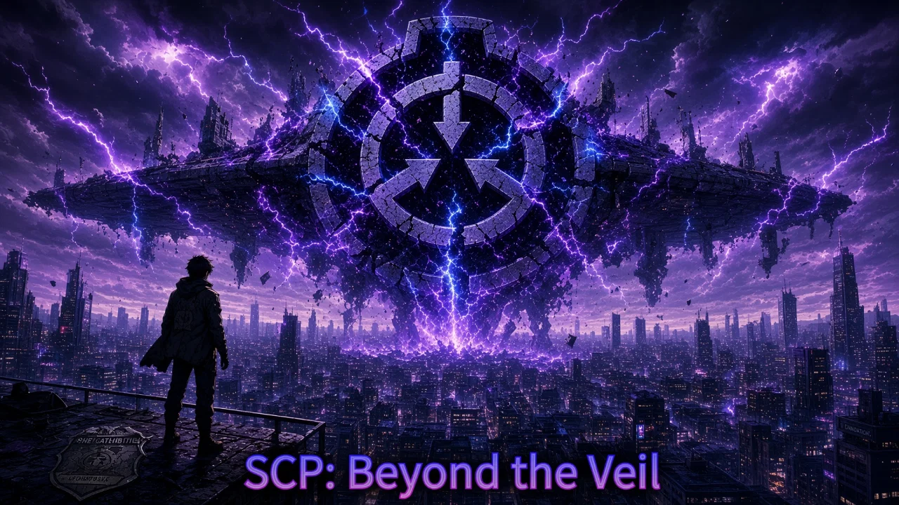 Cover art for SCP: Beyond the veil, a scp world on Voyage