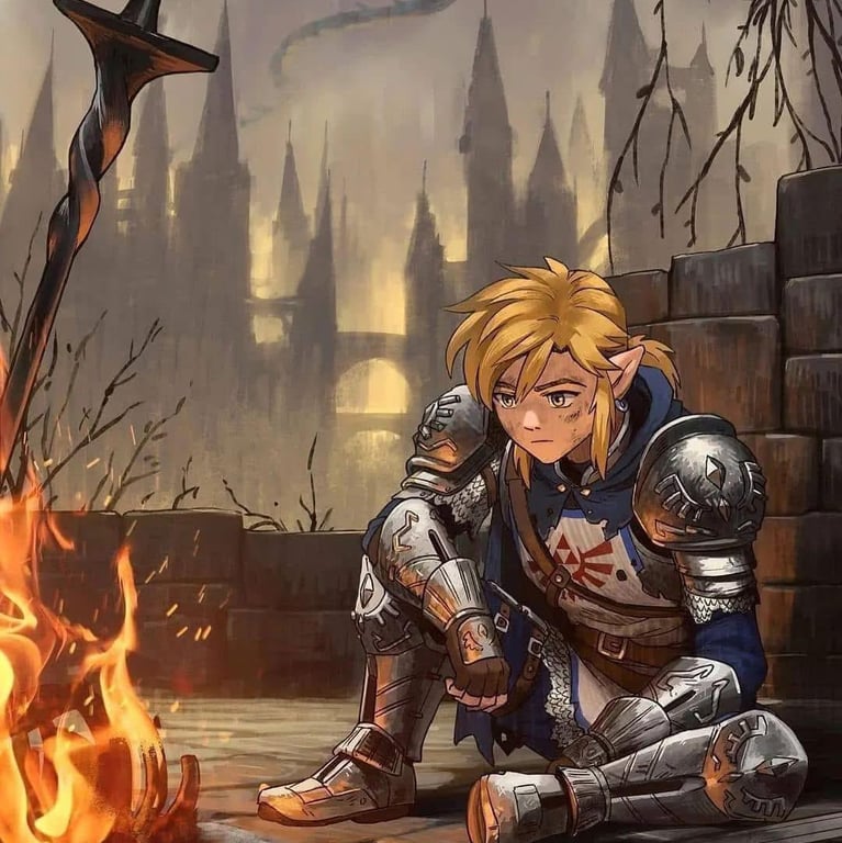 Cover art for Lost Ages, an apocalypse scenario on AI Dungeon