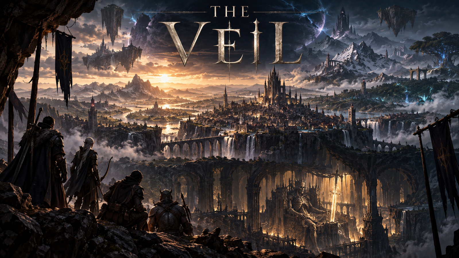 Cover art for World/The Veil: World of the Twenty, a fantasy world on Voyage