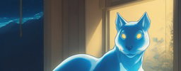 Cover art for They call me "Beans", a cat adventure on AI Dungeon