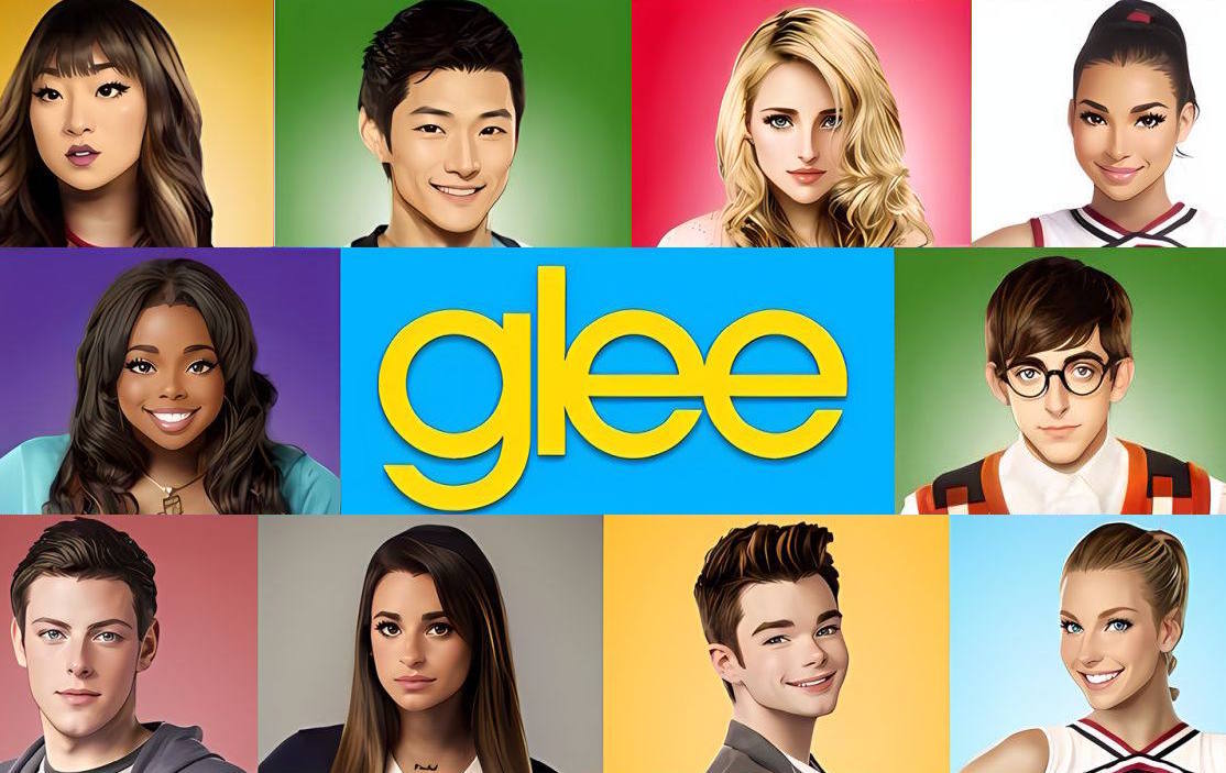 Cover art for 🎶Glee: New Directions, a high school scenario on AI Dungeon