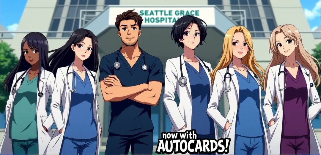Cover art for Grey's Anatomy 🩺🥼 Bedside Manners, a medical scenario on AI Dungeon