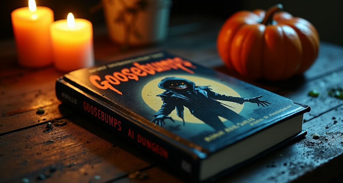 Cover art for Goosebumps 🧟♂️ Customizable Adventure, a horror scenario on AI Dungeon
