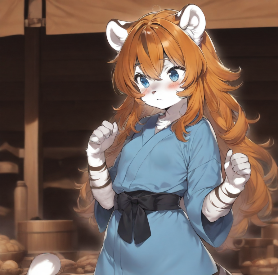 Cover art for A Very Shy Customer, a sfw scenario on AI Dungeon