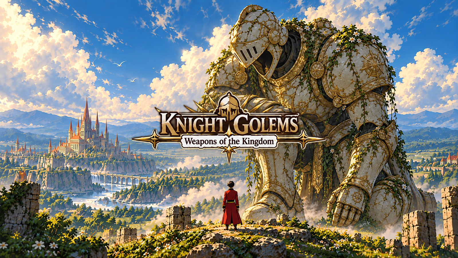 Cover art for ⚔️ Knight Golems: Weapons of the Kingdom 🛡️, a medieval scenario on AI Dungeon