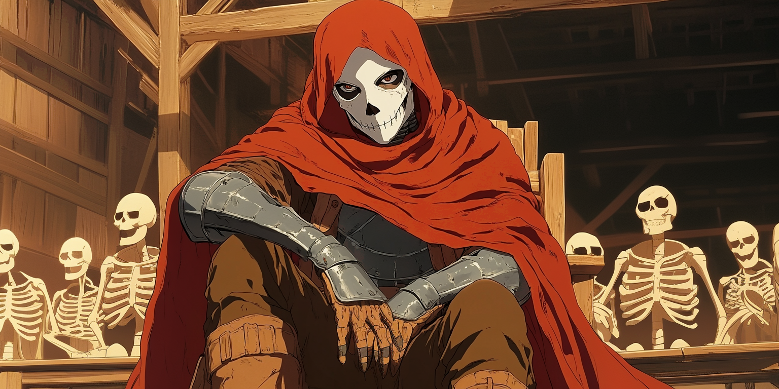 Cover art for The First Necromancer, a dark scenario on AI Dungeon