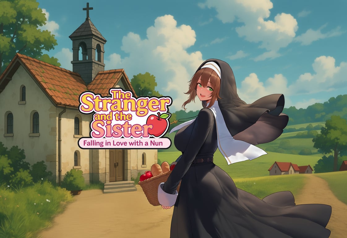 Cover art for The Stranger and the Sisterβ, a nun scenario on AI Dungeon