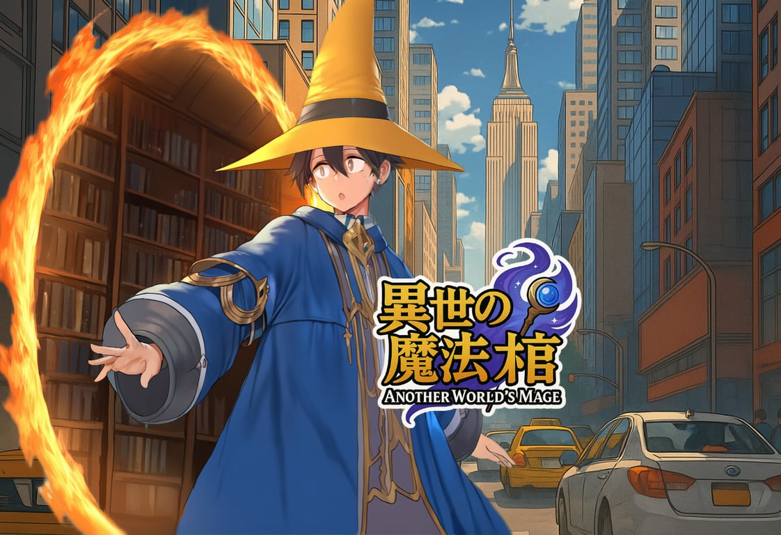 Cover art for Another World's Mage, an isekai scenario on AI Dungeon
