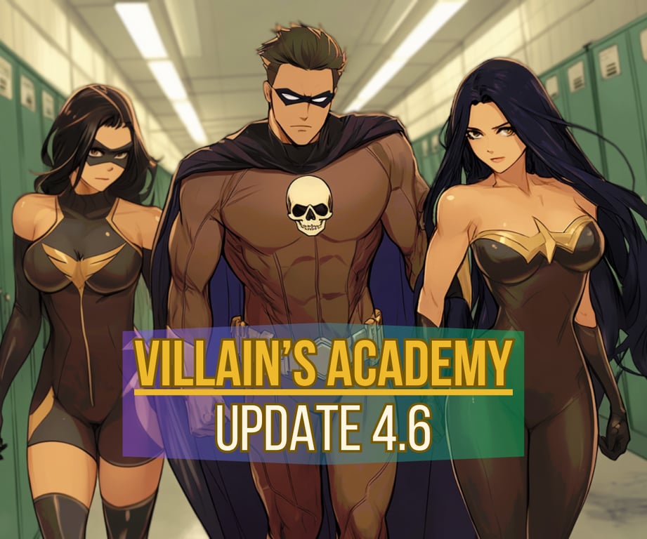 Cover art for Villain's Academy ☠️ (v4.6.6), a hero scenario on AI Dungeon