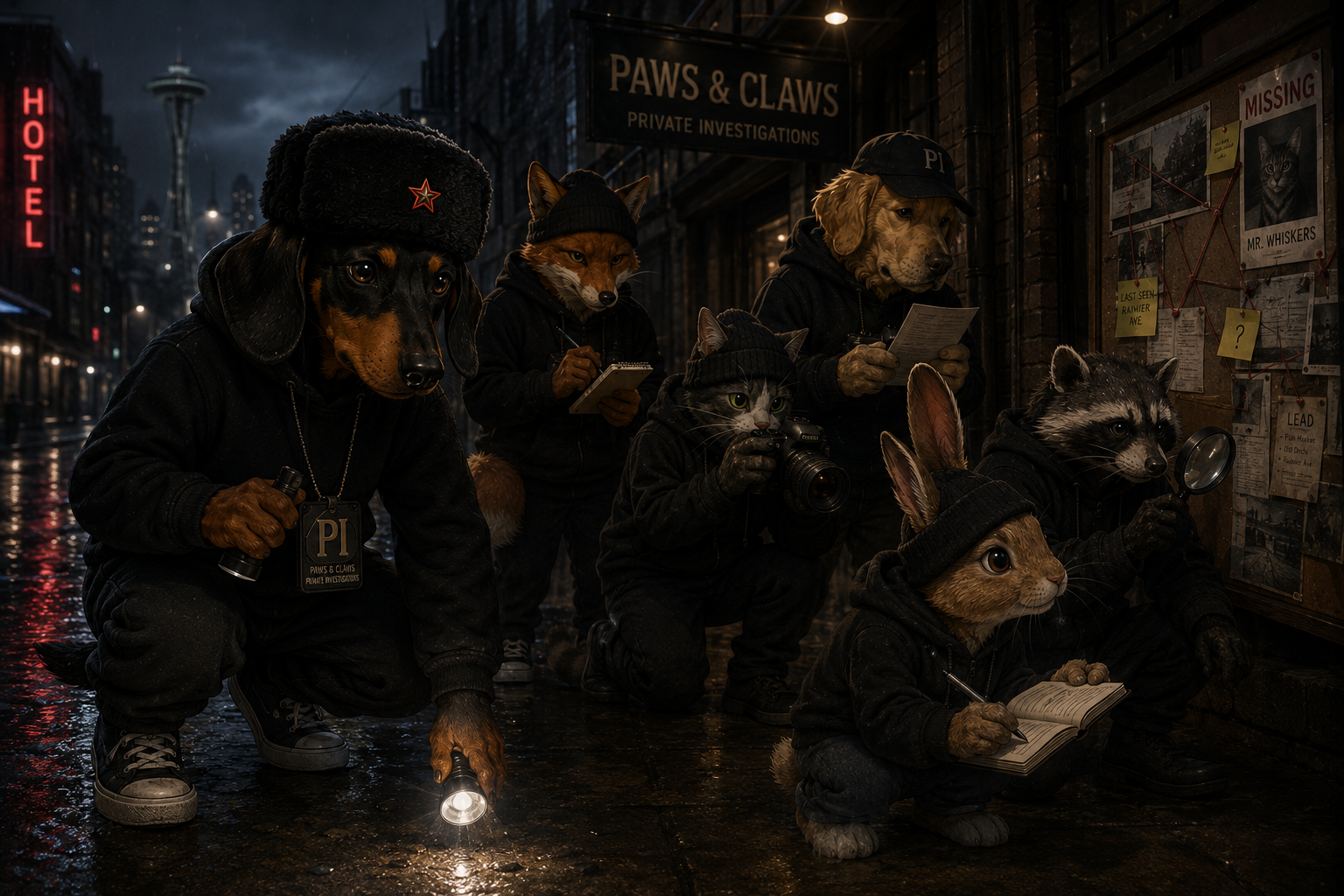 Cover art for Animal Investigators on AI Dungeon
