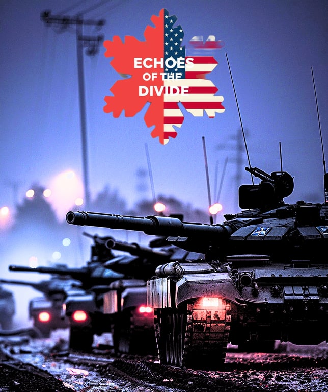 Cover art for Echoes of the Divide , a suzerain scenario on AI Dungeon