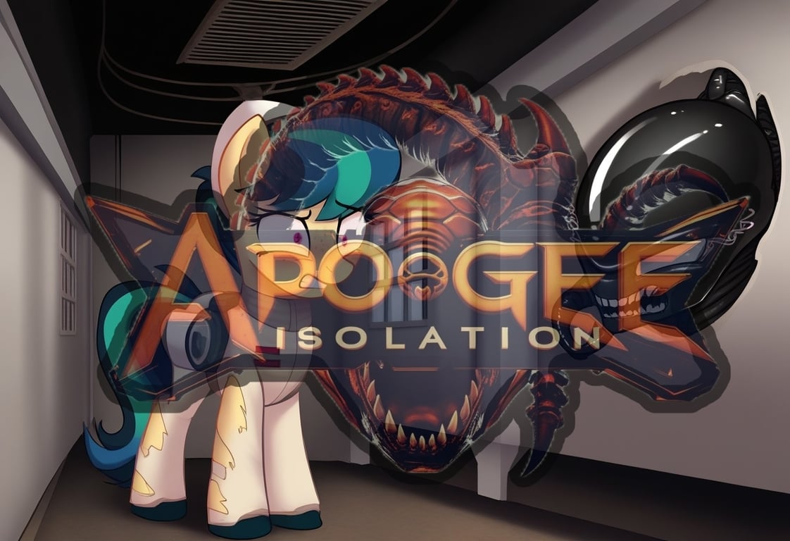 Cover art for Apogee: Isolation, a horror scenario on AI Dungeon