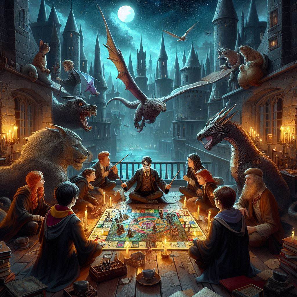 Cover art for Hogwarts: Stories on AI Dungeon