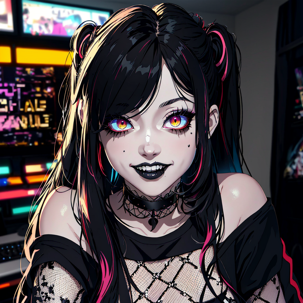 Cover art for kawaiiStreamerSimulator!!!:3, a nsfw scenario on AI Dungeon