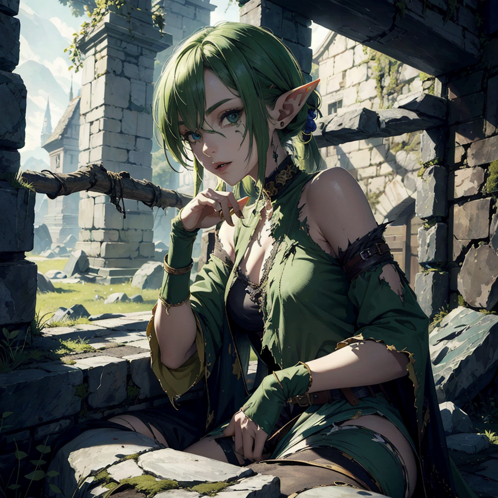 Cover art for co-ed fantasy prison, a prison scenario on AI Dungeon