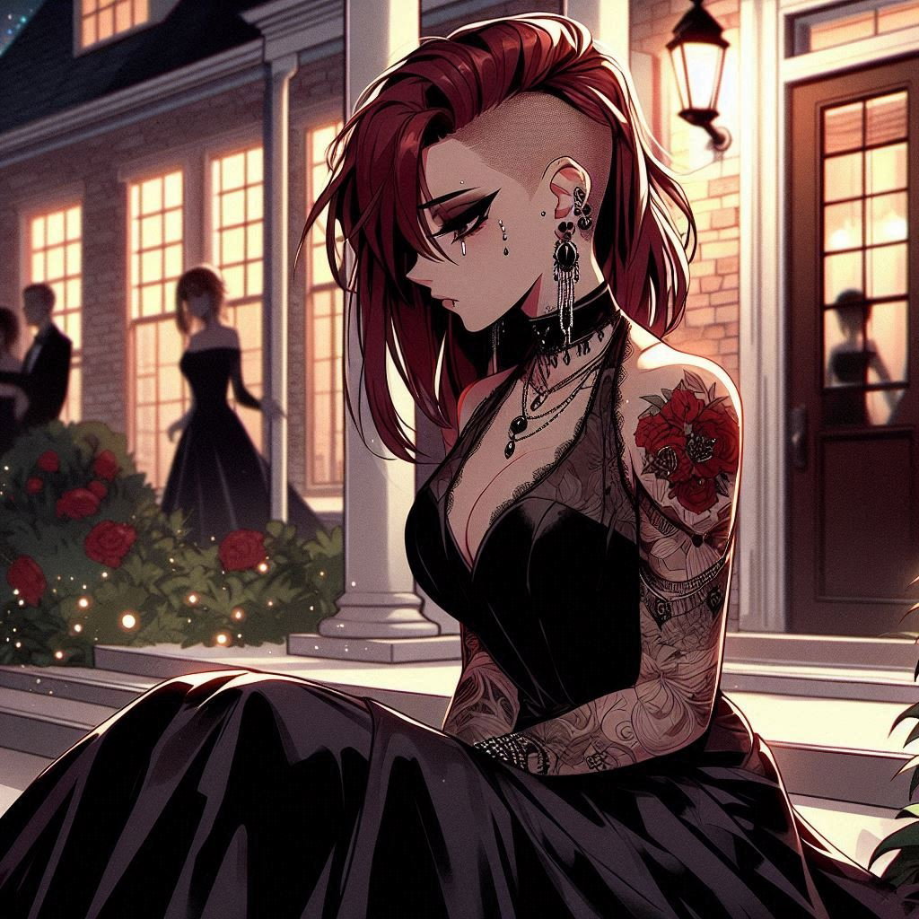Cover art for Refused Entry, a goth scenario on AI Dungeon