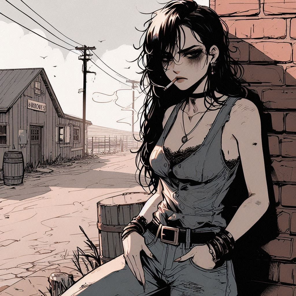 Cover art for Run Away With Me, a rural scenario on AI Dungeon