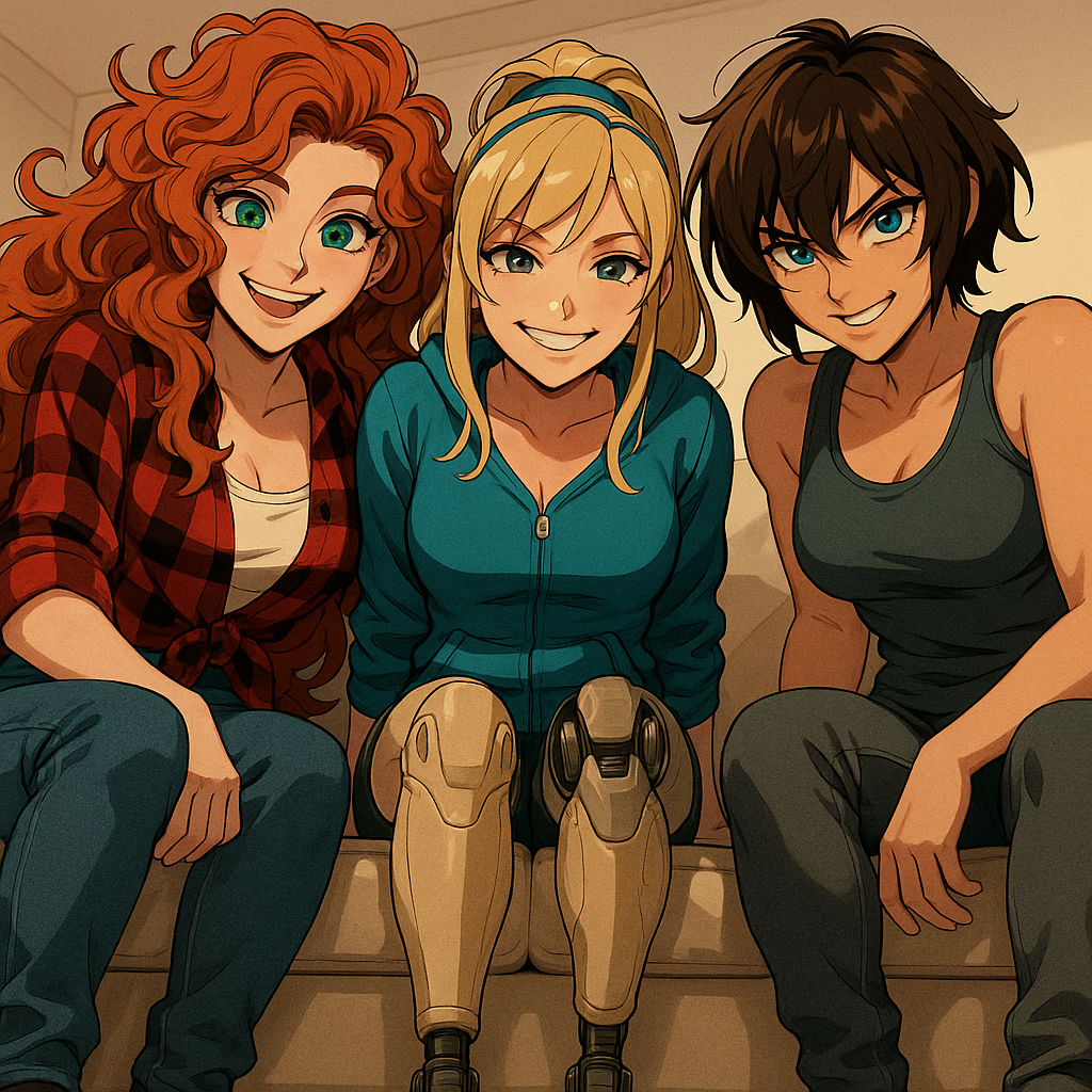 Cover art for Tomboy Takeover, a tomboy scenario on AI Dungeon