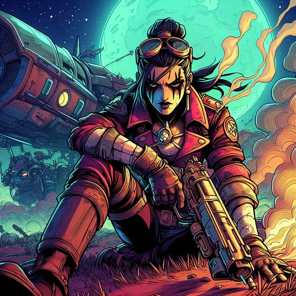 Cover art for Crash Landed, a sci fi scenario on AI Dungeon