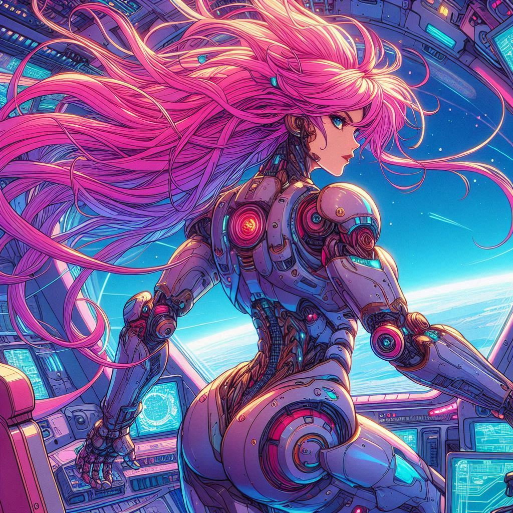 Cover art for Synthetic Solitude, an andromeda scenario on AI Dungeon