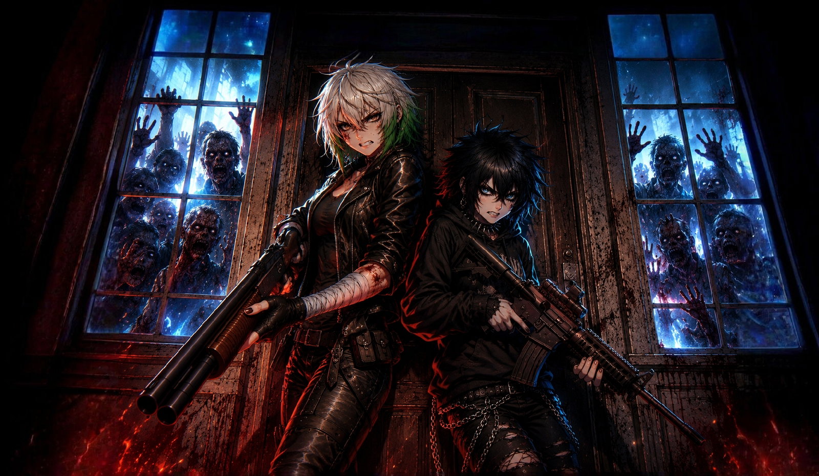 Cover art for Outbreak: Raine Reunion, a gothai scenario on AI Dungeon