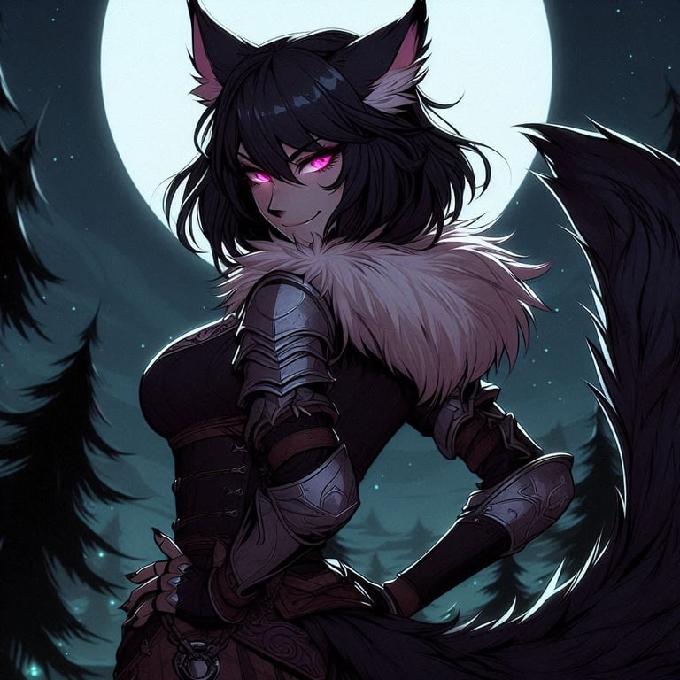 Cover art for Delinquent Wolf, a merdilla scenario on AI Dungeon