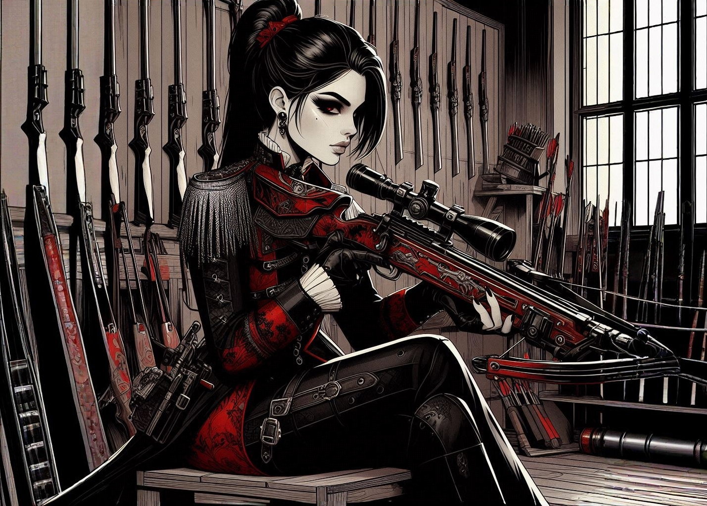 Cover art for Bloodhunt, an andstadt scenario on AI Dungeon