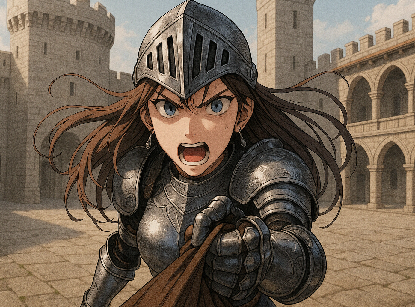 Cover art for I Challenge You!, an ornegard adventure on AI Dungeon